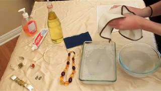 How to Clean Amber Jewelry and Beads