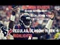 Deshaun Watson Week 4 Regular Season Highlights 5 TDs! Rookie Record | 10/01/2017