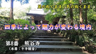 【四国遍路の旅】第8番　熊谷寺　～四季によって魅力が変わる境内～　足の向くまま・気の向くまま