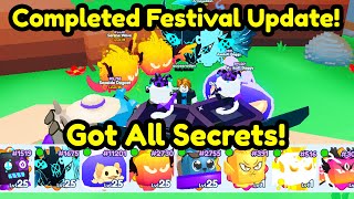 I Completed New Festival Update & Got All New Secrets In Pet Catchers! (Roblox)