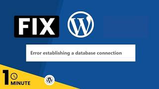 Fix Error Establishing A Database Connection WordPress Cpanel 2026 | WordPress Database Error Fix