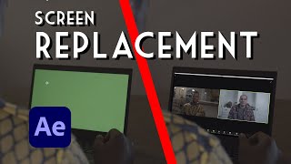 Basic Screen Replacement - Adobe After Effects