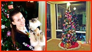 Decorating the Tree! ❄ Vlogmas 9, 2012