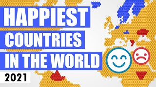 Top 10 Happiest Countries in The World 2021 - Seen as the World’s Safest Countries