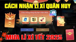 Liên Quân Cách Nhận Lì Xì Quân Huy và Full Skin sự kiện Mưa Lì Xì Tết 2025