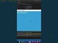 Snake game using python #python #coding #shorts