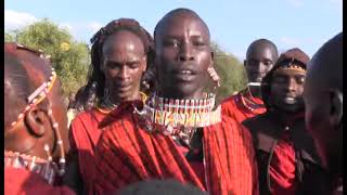 Maasai Warrior Music Celebration in Amboseli Kenya