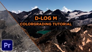 D-Log M Color Grading Made EASY in 5 Minutes!