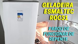 Esmaltec ROC31, parou de funcionar de repente. ????