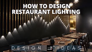 How to Design Restaurant Lighting #restaurant #restaurantdesign #interiordesign