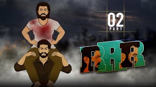 RRR - Jail Fight Scene | Movie vs Reality | Spoof Part - 2 | Jr. NTR, Ram Charan | Cartoon Smash