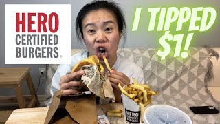 I Ordered Hero Certified Burgers On SkipTheDishes \u0026 Tipped $1