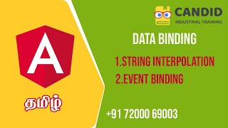 Angular Data Binding | String Interpolation | Event Binding