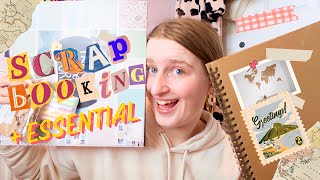 A scrapbooking video + my essentials