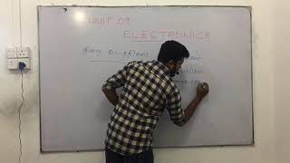 Physics electronics session 1