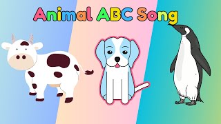 ABC Phonics for Kids | Animals Version | Purple Panda Rhymes - Nursery Rhymes \u0026 Kids Song