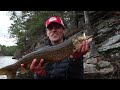 3 day ice out canoe trip in kawartha highlands first lake trout full documentary