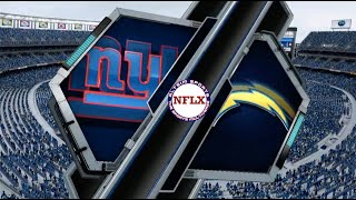 NFLX 2012 Season Week 12 - New York Giants (7-2) @ San Diego Chargers (8-2)