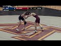 Big Ten Wrestling: 133 LBs - Michigan's Stevan Micic vs. Minnesota's Mitch McKee