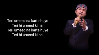 Lyrics:Terii Umeed Full Song | Himesh Reshammiya ft. Pawandeep Rajan, Arunita Kanjilal#HimeshKeDilSe