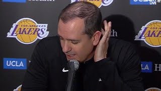Frank Vogel Reacts To Reports Of Being Fired By Lakers