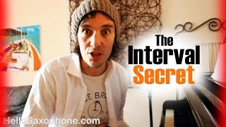 Learning and recognising intervals on the saxophone (The interval SECRET)