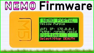 How to Install and Use NEMO Firmware on the M5StickC PLUS2 – Complete Beginner's Guide!