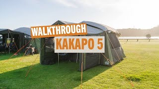 Kakapo 5 Canvas Tent Walkthrough | Kiwi Camping