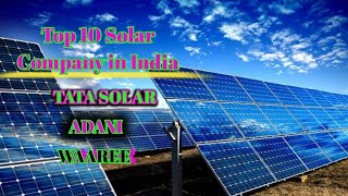 Best solar companies in India