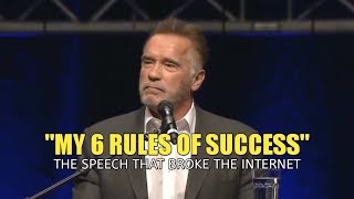 Arnold Schwarzenegger Motivational Speech 6 Rules of SUCCESS