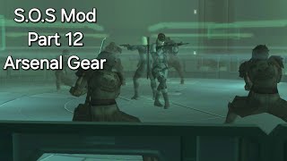 MGS2 The S O S Mod Part 12: Arsenal Gear