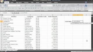 How to Write a Dynamic Sum Formula