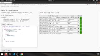 Codingjs (Codingbat) String-2 -- repeatSeparator Javascript solution