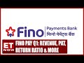 Fino Payments Bank Q1: Revenue Jumps, PAT Jump YoY | CFO Ketan Merchant Discuss | Business News