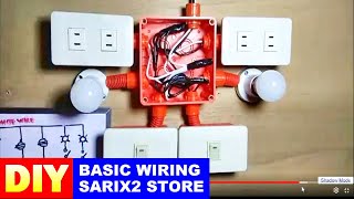 PAANO MAG INSTALL NG WIRING SA SARI-SARI STORE IN ONE JUNCTION BOX