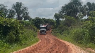 EITA ESTRADA LISA! QUASE QUE NÃO SAÍMOS. CARRETA BOIADEIRA NO BARRO.