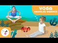 YOGA para niños - Las posturas de los animales del mar - Tutorial para practicar yoga