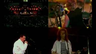 Queen - Now I'm Here (Multiángulos) - Wembley'86