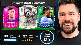 INSANE 130 FUT DRAFT CHALLENGE! 😲 FC 24 ULTIMATE TEAM