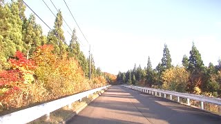 １０月のドライブ　森吉山ダムとその周辺 ②　秋田県北秋田市　2014年10月15日