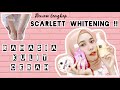 REVIEW LENGKAP BODY CARE SCARLETT WHITENING : BODY SCRUB, SHOWER SCRUB DAN BODY LOTION