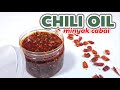 RAHASIA MASAK ENAK ALA CHINESE RESTO  -- RESEP CHILI OIL SERBAGUNA  // AWET SAMPAI 1 BULAN