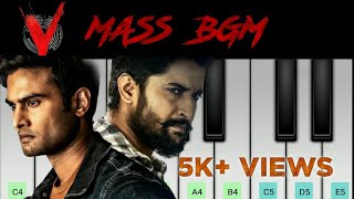 V BGM Piano | V Movie BGM Piano | Nani | Sudheer Babu | Thaman.S | Piano Gyan VK