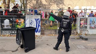 Köln am 11. November 2022 - Die Zülpicher Straße ist zu!