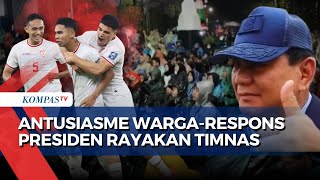 Antusiasme Warga-Komentar Presiden Prabowo Rayakan Kemenangan Timnas Indonesia atas Arab Saudi