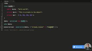 11 Unserialize filtering PHP 7