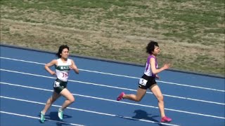 群馬県春季記録会（高崎会場）2015 　女子400m2組