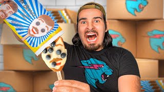 Opening MrBeast Popsicles! (7 Eyed Popsicle?!)
