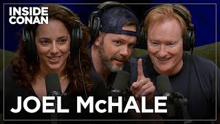 Joel McHale & Conan Crash Sona’s Interview | Inside Conan