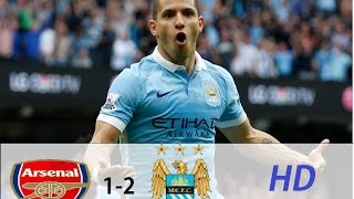 Manchester City vs Arsenal 2-1  Extended Highlights 2016/17